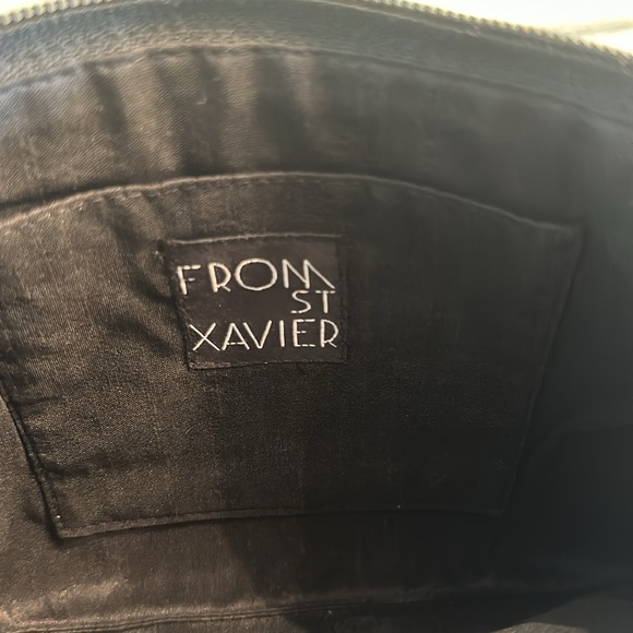 FROM ST XAVIER Black Beaded Eye Clutch/Crossbody - Picture 6 of 6